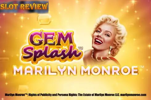 Gem Splash Marilyn Monroe slot